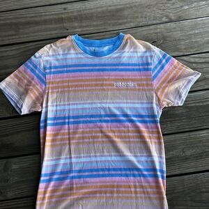 Odd Future Multicolor Striped Short Sleeve Tee